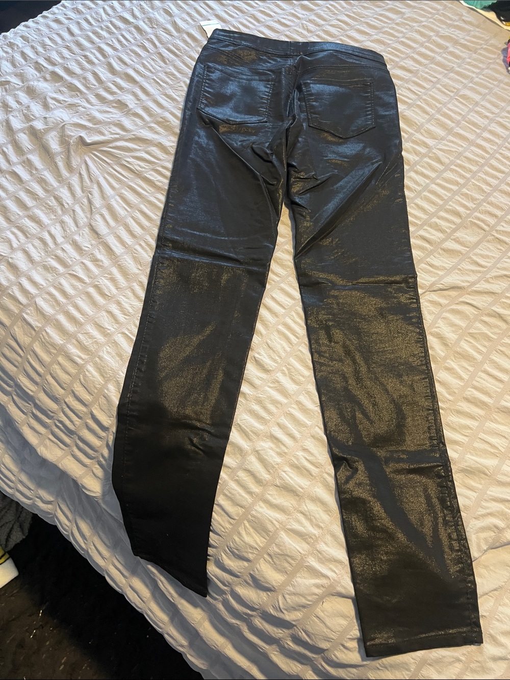 H&M Shiny Black Skinny Jeans - Picture 4 of 4